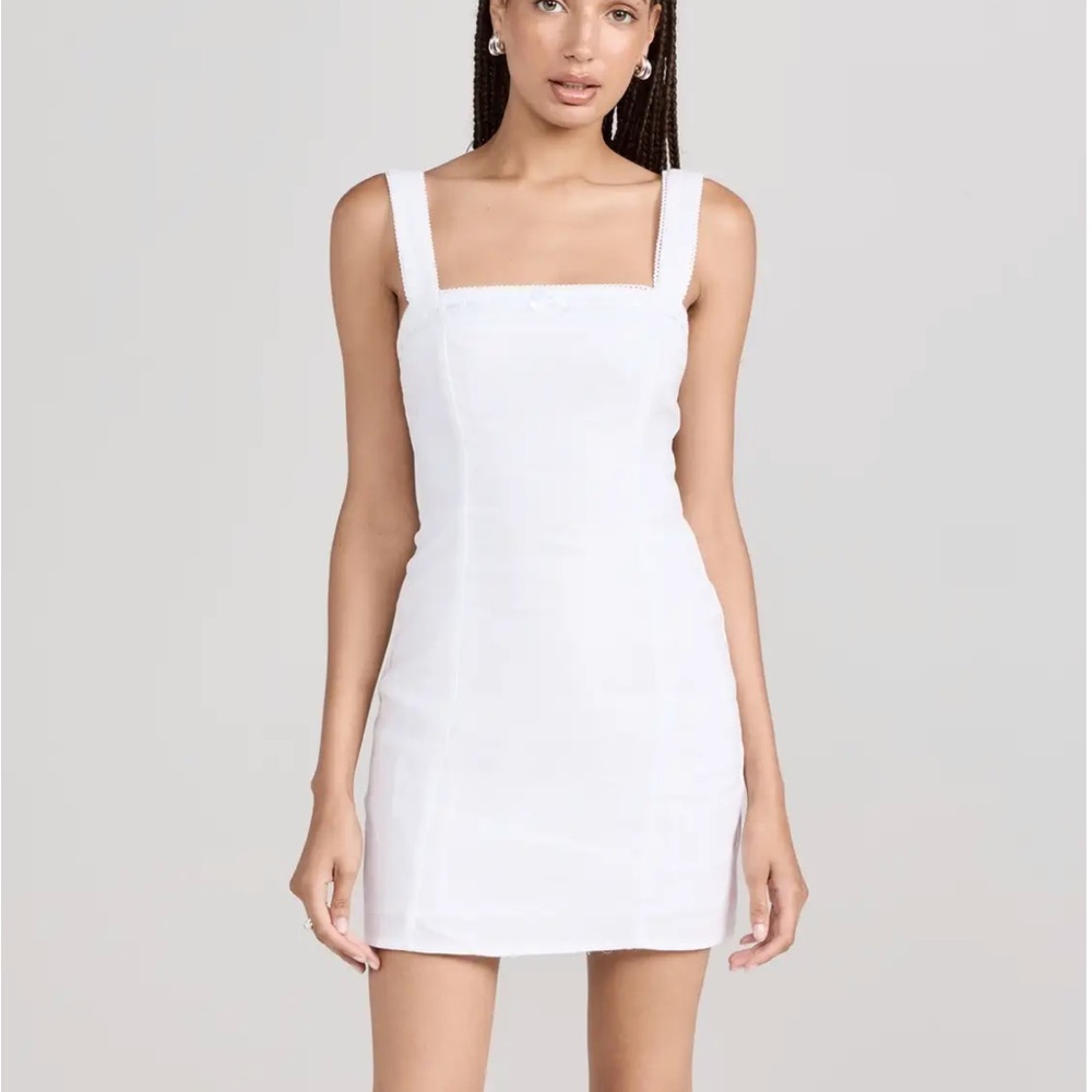 Reformation Elana Linen Dress